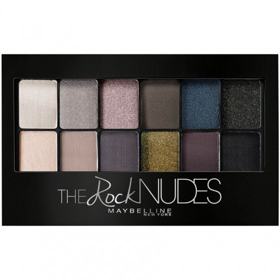 Maybelline The Rock Nudes - Палітра тінів для повік