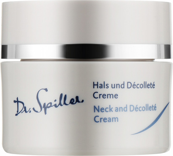 Dr. Spiller Neck and Decollete Cream - Крем для шкіри шиї та декольте