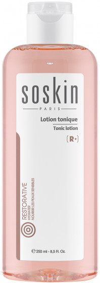 Soskin Tonic Lotion Dry Sensitive Skin - Тонік-лосьйон для сухої та чутливої ​​шкіри обличчя