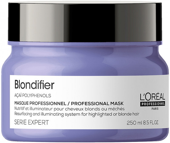 L'Oreal Professionnel Serie Expert Blondifier Mask - Маска для сяйва освітленого волосся