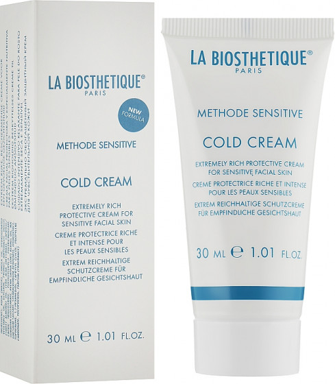 La Biosthetique Methode Sensitive Cold Cream - Екстремально насичений крем для захисту чутливої ​​шкіри від несприятливих погодних умов - 1