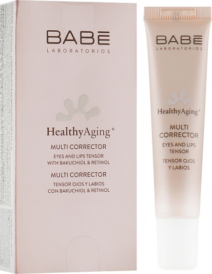 Babe Laboratorios Healthy Aging Multi Corrector - Мультикоректор з антивіковим ефектом для шкіри навколо очей та губ - 1