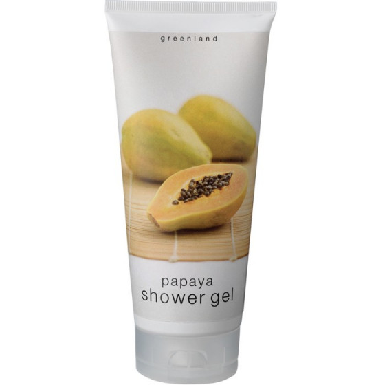 Greenland Fruit Extracts Shower Gel Papaya - Гель для душа Папайя