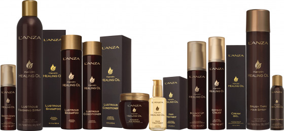 L'anza Keratin Healing Oil Bounce Up Spray - Спрей для об'ємної укладки волосся - 2