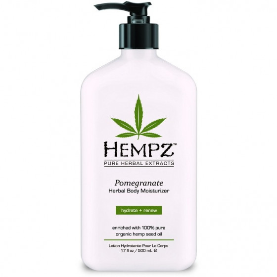 Hempz Pomegranate Moisturizer - Зволожуючий рослинне молочко для тіла з гранатом