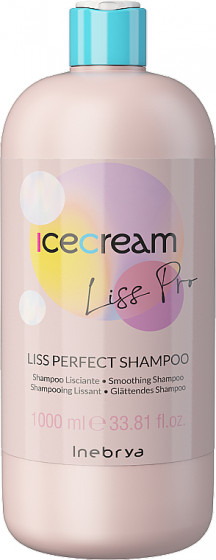 Inebrya Ice Cream Liss-Pro Liss Perfect Shampoo - Шампунь для жорсткого та неслухняного волосся