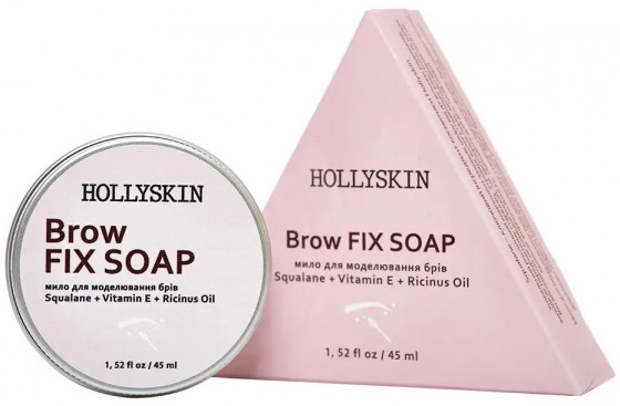 Hollyskin Brow Fix Soap - Мило для моделювання брів - 1