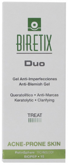 Cantabria BiRetix Duo Purifying Exfoliant Gel - Себорегулюючий гель для шкіри з акне - 2