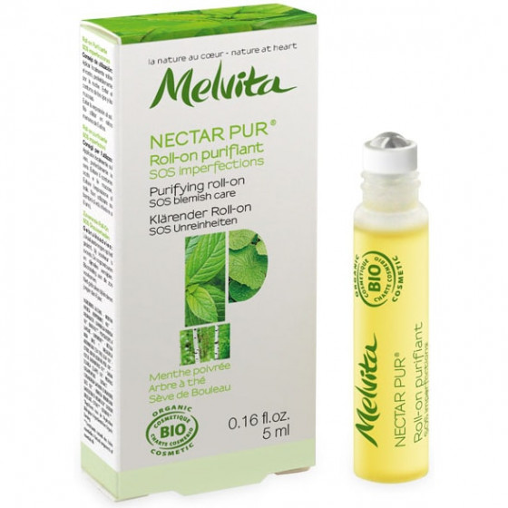 Melvita Nectar Pure Roll-on purifiant SOS - Антисептичний ролик від прищів