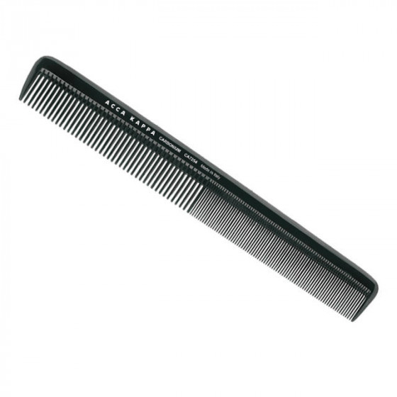 Acca Kappa Carbonium Combs Fine & Coarse Teeth - Гребінь для волосся 21,5 см