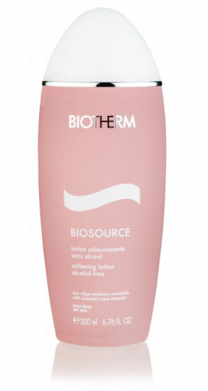 Biotherm Biosource Softening Lotion - Лосьйон для обличчя освіжаючий, тонізуючий для сухої шкіри