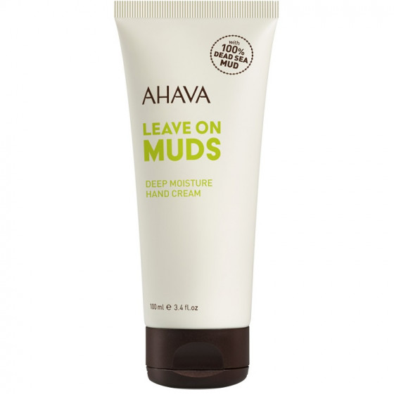 Ahava Leave On Muds Deep Moisture Hand Cream - Поживний крем для рук