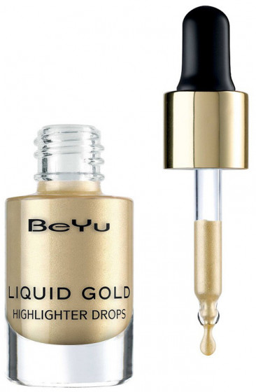 BeYu Liquid Gold Highlighter Drops - Хайлайтер для обличчя - 1