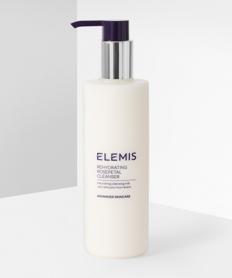 Elemis Advanced Skincare Rehydrating Rosepetal Cleanser - Очищуюче зволожуюче молочко "Пелюстки троянди" - 2