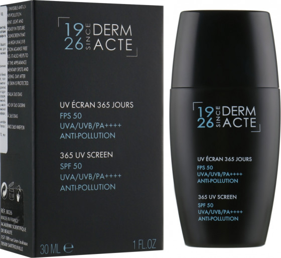 Academie Derm Acte 365 UV Screen SPF50 - Захисний крем "365 днів" - 3