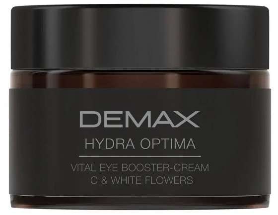 Demax Hydra Optima Vital Eye Booster-Cream C + White Flowers - Крем для зони навколо очей "Вітамін C та білі квіти"