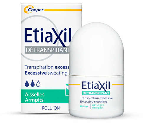 Etiaxil Antiperspirant Original for Sensitive Skin - Антиперспірант Etiaxil для чутливої ​​шкіри з 20% алюмінію