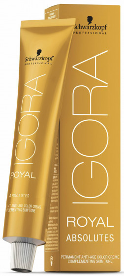 Schwarzkopf Professional Igora Royal Absolutes - Перманентна крем-фарба для сивого волосся