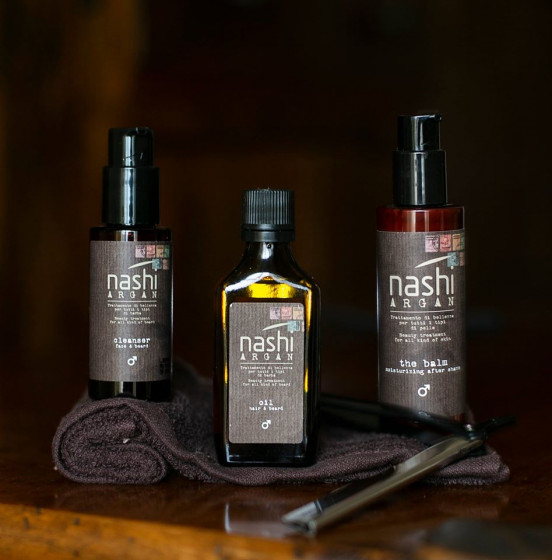 Nashi Argan Cleanser Face & Beard - Засіб для очищення обличчя і бороди - 5