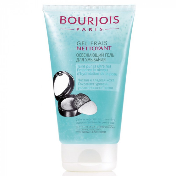Bourjois Gel Frais Nettoyant - Гель для вмивання обличчя освіжаючий для всіх типів шкіри