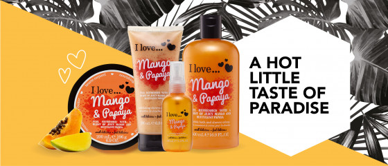 I Love Mango & Papaya Bath & Shower Creme - Крем для ванни і душу "Манго і Папайя" - 6