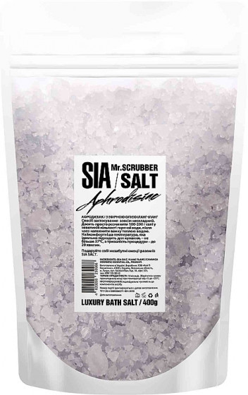 Mr.Scrubber Sia Bath Salt "Aphrodisiac" - Сіль для ванни