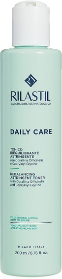 Rilastil Daily Care Rebalancing Astringent Toner - Тонік для схильної до жирності шкіри обличчя