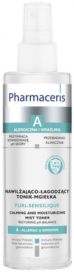 Pharmaceris A Puri-Sensilique Gentle Refreshing Toner - Ніжний освіжаючий тонік для обличчя