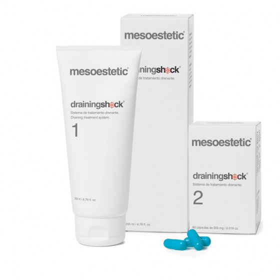 Mesoestetic Draining shock 2 - Капсули Дренажний шок 2