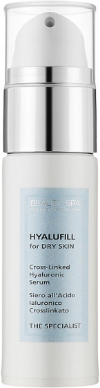 Beauty Spa Hyalufill Serum - Гіалуронова сироватка для сухої шкіри обличчя та області навколо очей