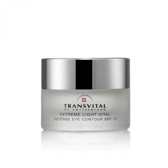 Transvital Extreme Light Vital Defence Eye Contour SPF15 - Крем для сяйва чутливої шкіри навколо очей