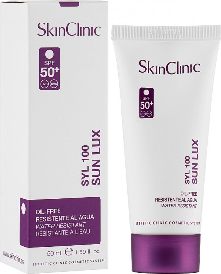 SkinClinic Syl 100 Sun Lux Cream SPF50+ - Сонцезахисний крем - 1