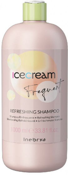 Inebrya Frequent Ice Cream Refreshing Shampoo - Освіжаючий шампунь з м'ятою