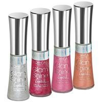 L`Oreal Glam Shine Crystals - Блиск для губ зволожуючий з мерехтливим ефектом - 1