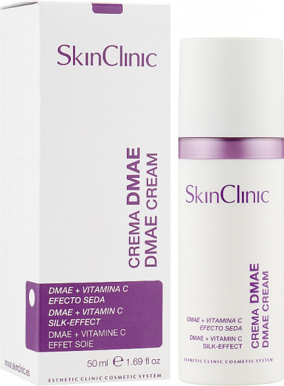 SkinClinic Dmae Cream Silk Effect - Крем для обличчя "Шовковий ефект" з ДМАЕ - 1