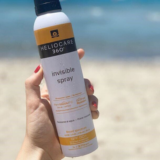 Cantabria Heliocare 360º Invisible Spray SPF50+ - Сонцезахисний спрей-невидимка - 1