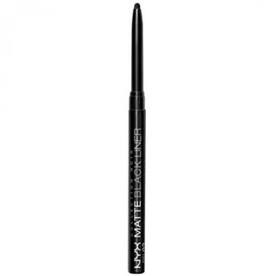 NYX Matte Black Liner (Collection Noir) - Автоматичний матовий лайнер для очей