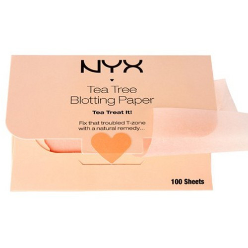 NYX Tea Tree Blotting Paper - Матуючі серветки для обличчя