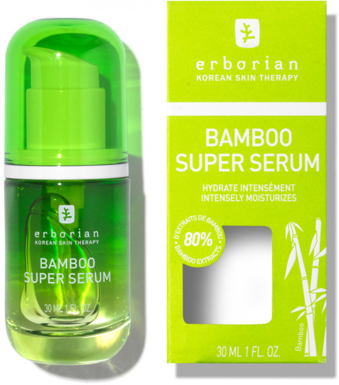 Erborian Bamboo Super Serum - Зволожуюча суперсиворотка для обличчя "Бамбук" - 2