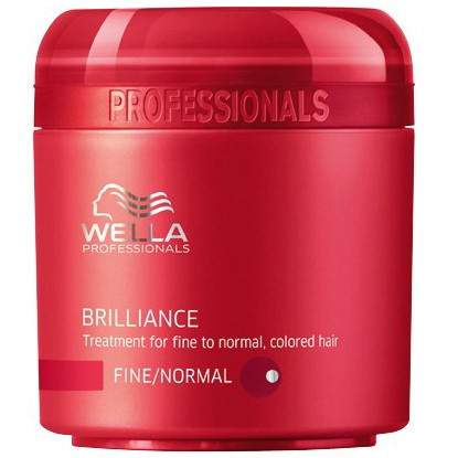 Wella Brilliance Treatment For Fine To Normal Hair - Маска для тонких і нормальних фарбованого волосся