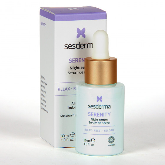 Sesderma Serenity Night Serum - Регенеруюча нічна сироватка для обличчя - 2