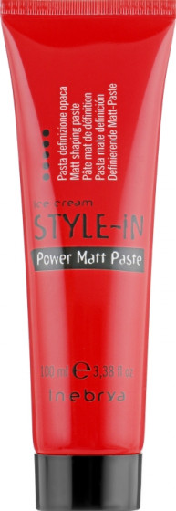 Inebrya Style-In Power Matt Paste - Матова моделююча паста для волосся