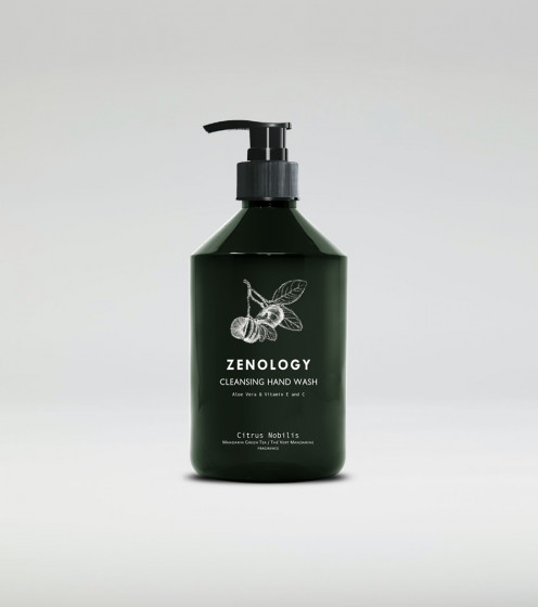 Zenology Cleansing Hand Wash Mandarin Green Tea - Рідке мило для рук - 1