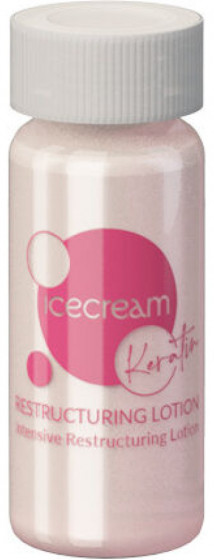 Inebrya Keratin Ice Cream Keratin Restructuring Lotion - Лосьйон для волосся з кератином - 2