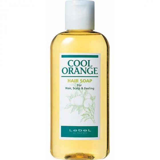 Lebel Cool Orange Hair Soap 200 мл - Шампунь Холодний апельсин