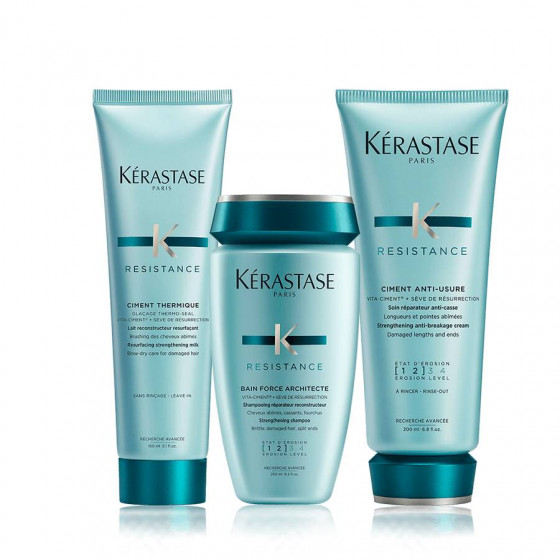 Kerastase Resistance Bain Force Architecte - Шампунь-ванна для сильно пошкодженого волосся - 1