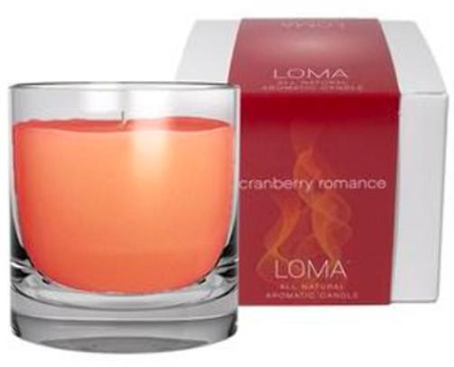 Loma Cranberry Romance Candle - Ароматична свічка з ароматом журавлини "Романтика"