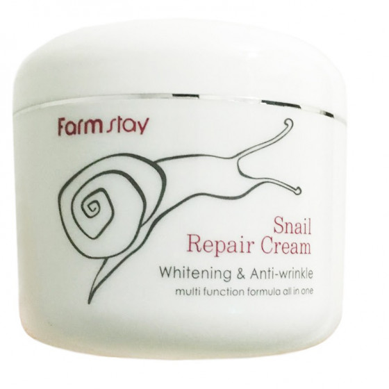 FarmStay Snail Repair Cream - Відновлюючий крем з екстрактом равликиа