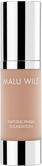 Malu Wilz Natural Finish Foundation - Тональна основа для обличчя
