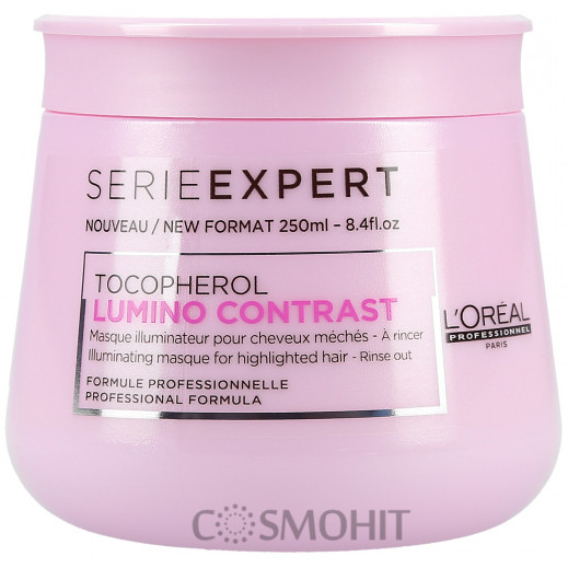 L’Oreal Professionnel Lumino Contrast Mask 200 мл - Маска-сяйво для мелированных волосся